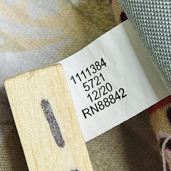 Catherines Tunic Paisley Patchwork Bell Sleeve Tie‎ Neck Shirt Women's 2X Boho - Picture 5 of 11